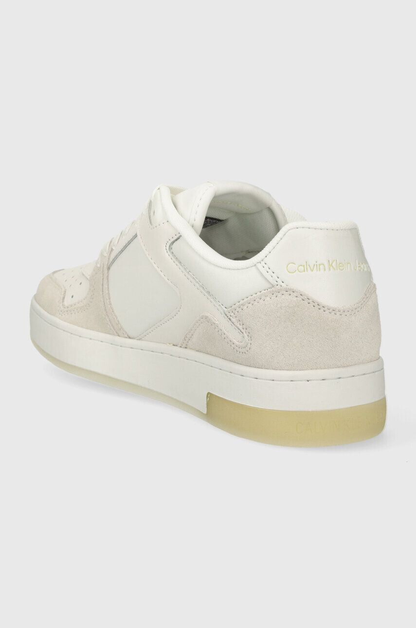 Calvin Klein Jeans Tenisky BASKET CUPSOLE LOW LTH NBS LUM biela farba YM0YM00869 - Pepit.sk