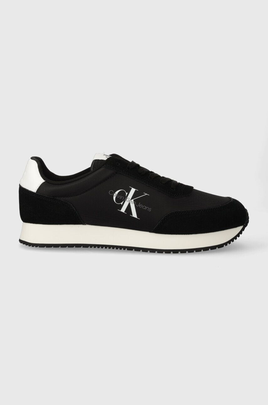 Calvin Klein Jeans Tenisky RETRO RUNNER SU-NY MONO čierna farba YM0YM00746 - Pepit.sk