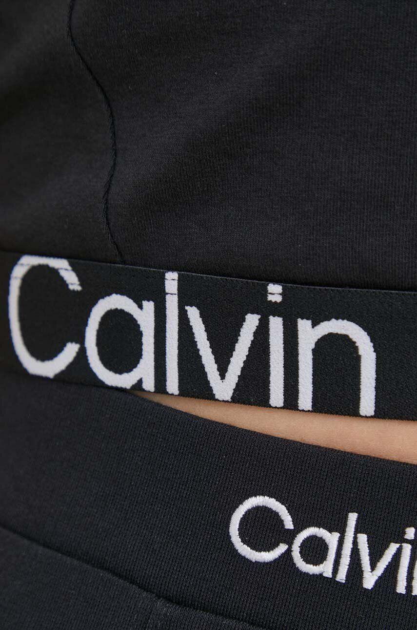 Calvin Klein Jeans Tričko dámsky čierna farba - Pepit.sk