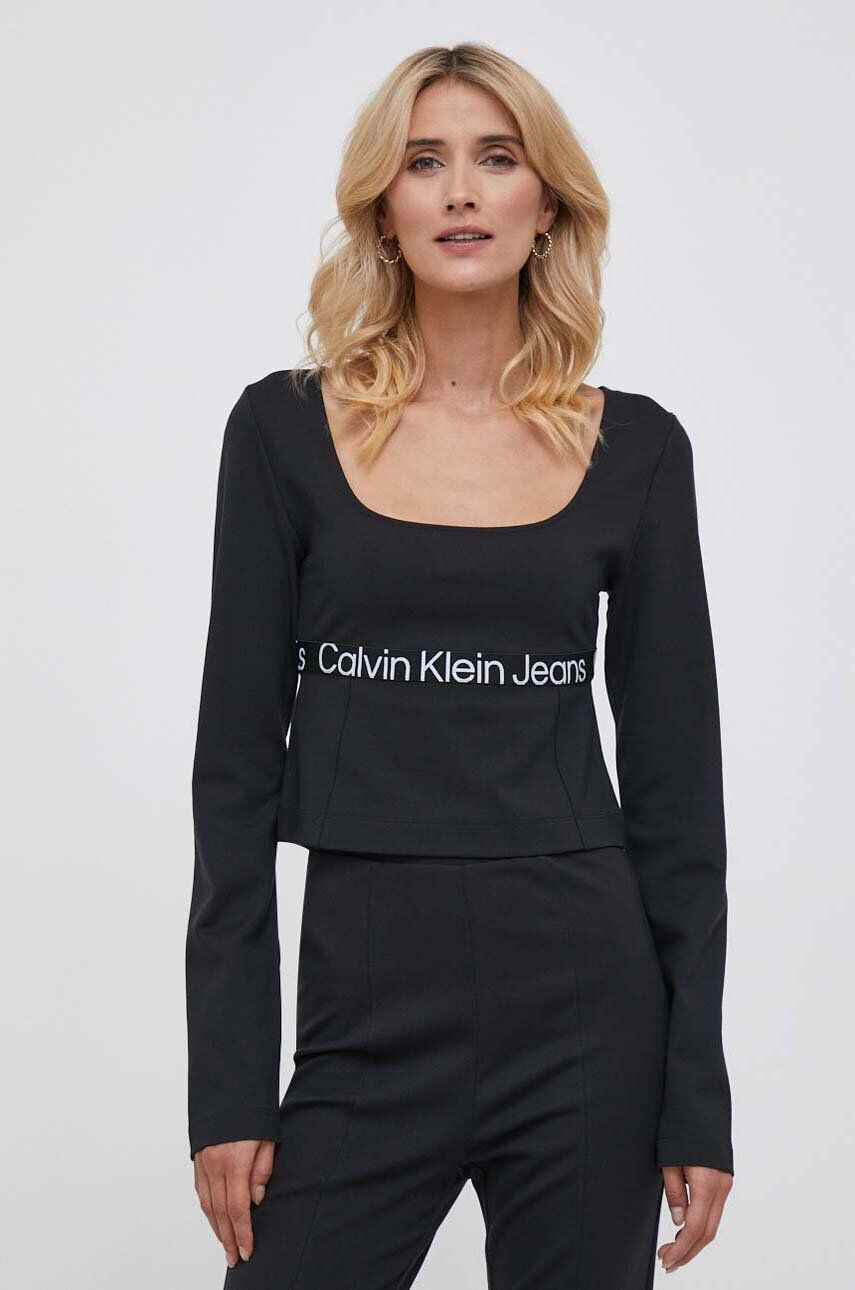 Calvin Klein Jeans Tričko s dlhým rukávom - Pepit.sk