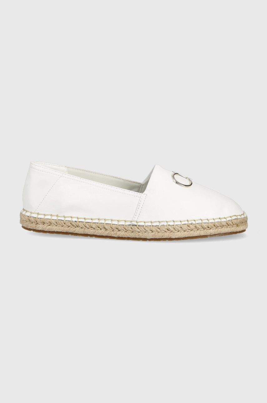 Calvin Klein Kožené espadrilky - Pepit.sk