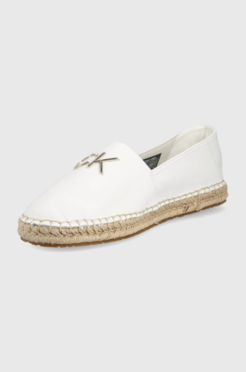 Calvin Klein Kožené espadrilky - Pepit.sk