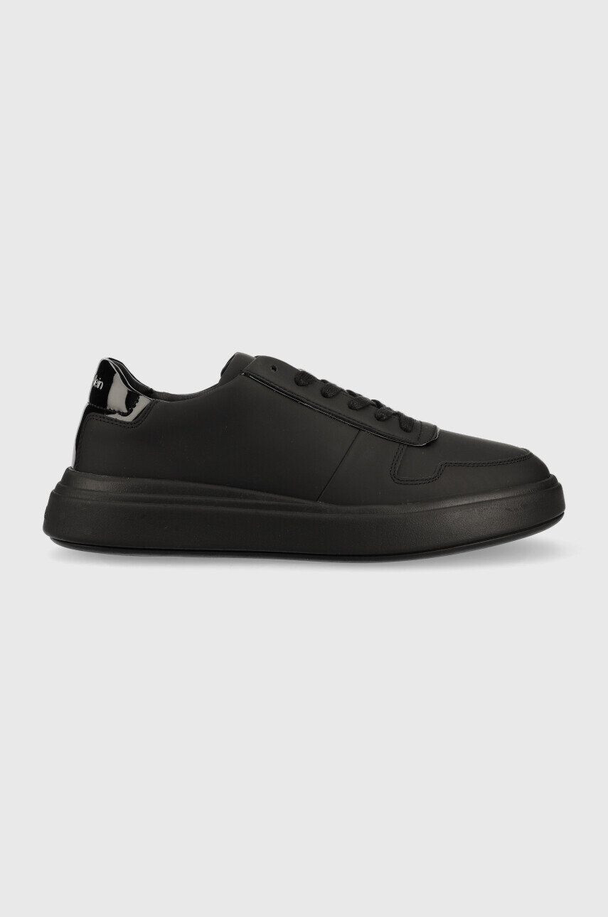 Calvin Klein Kožené tenisky Low Top Lace Up - Pepit.sk