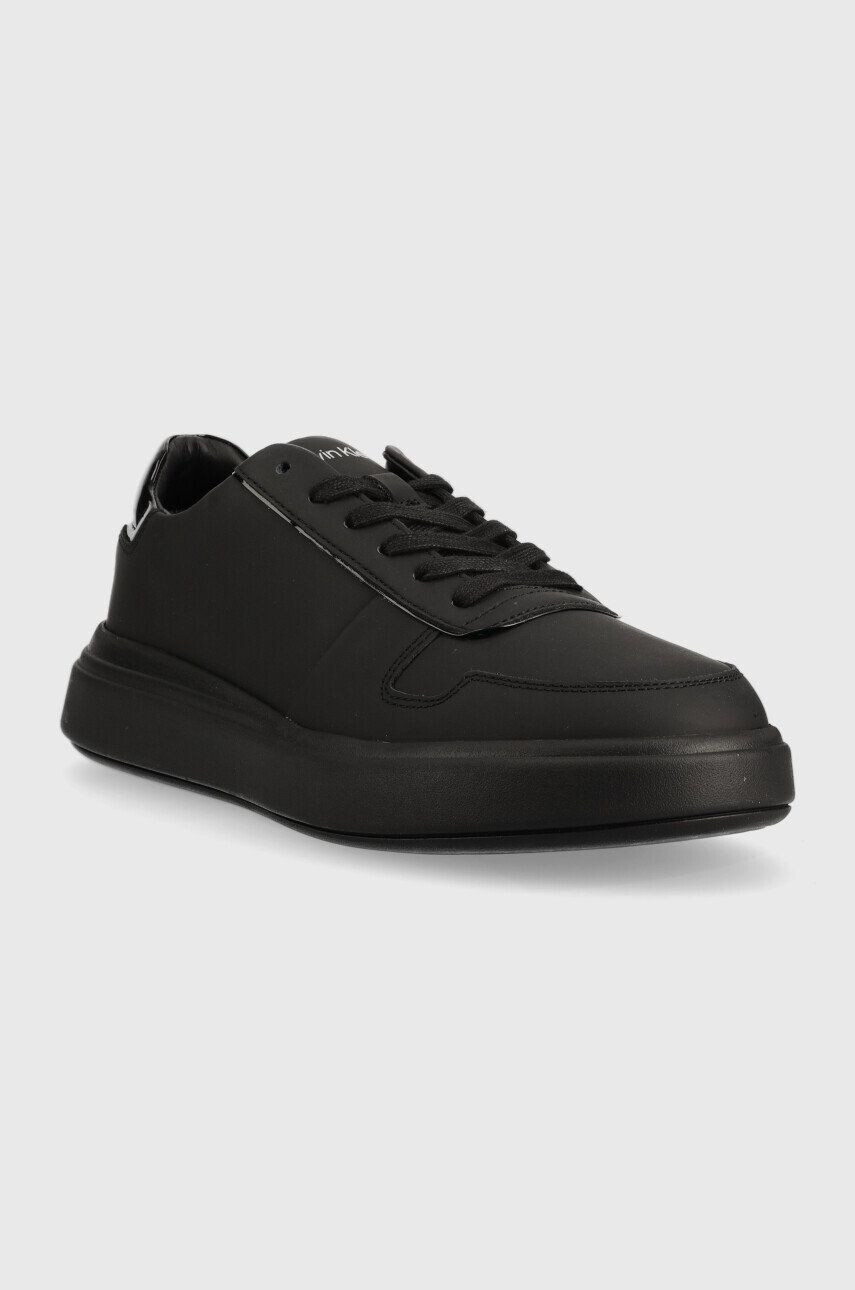 Calvin Klein Kožené tenisky Low Top Lace Up - Pepit.sk