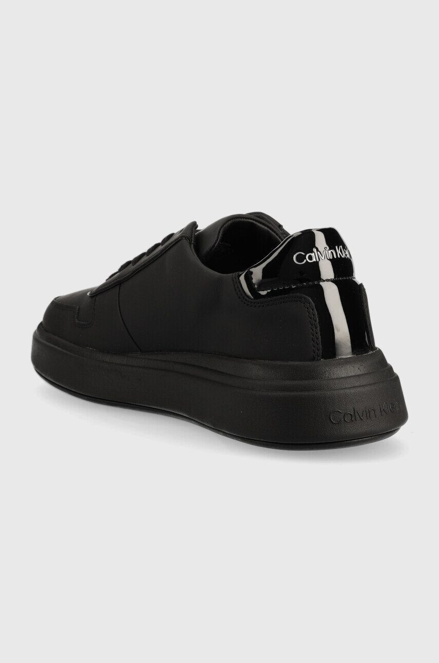 Calvin Klein Kožené tenisky Low Top Lace Up - Pepit.sk