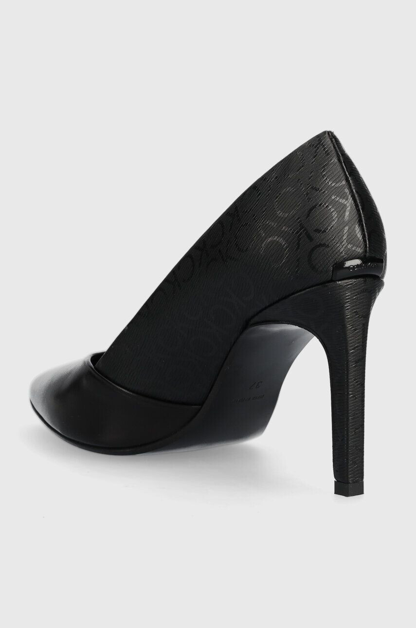 Calvin Klein Lodičky ESS STILETTO PUMP 90 - EPI MN MX čierna farba HW0HW01737 - Pepit.sk