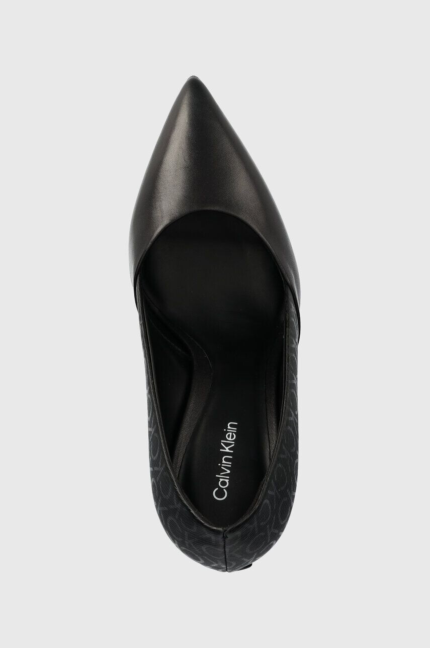 Calvin Klein Lodičky ESS STILETTO PUMP 90 - EPI MN MX čierna farba HW0HW01737 - Pepit.sk