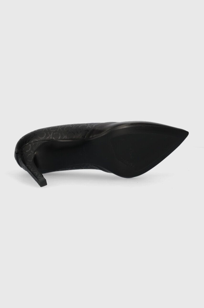 Calvin Klein Lodičky ESS STILETTO PUMP 90 - EPI MN MX čierna farba HW0HW01737 - Pepit.sk