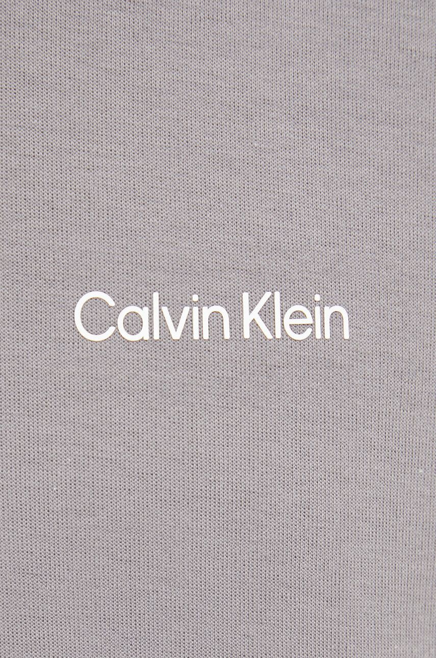 Calvin Klein Mikina pánska šedá farba jednofarebná - Pepit.sk