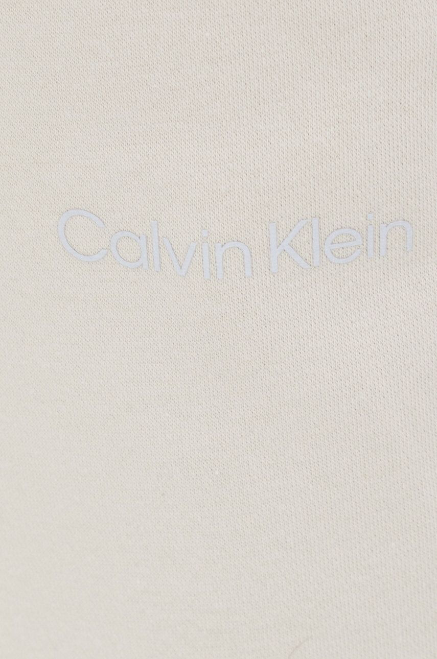 Calvin Klein Performance Tepláky dámske béžová farba jednofarebné - Pepit.sk