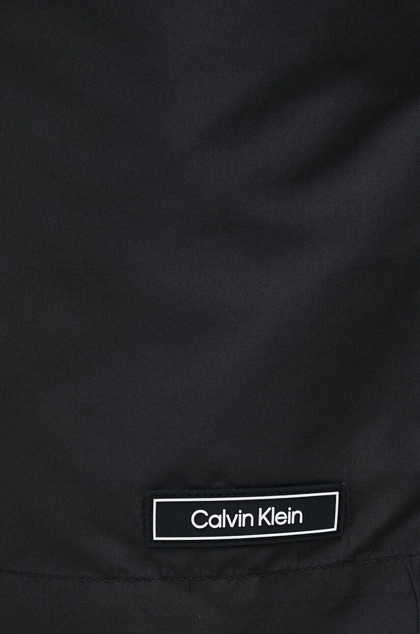 Calvin Klein Plavkové šortky čierna farba - Pepit.sk