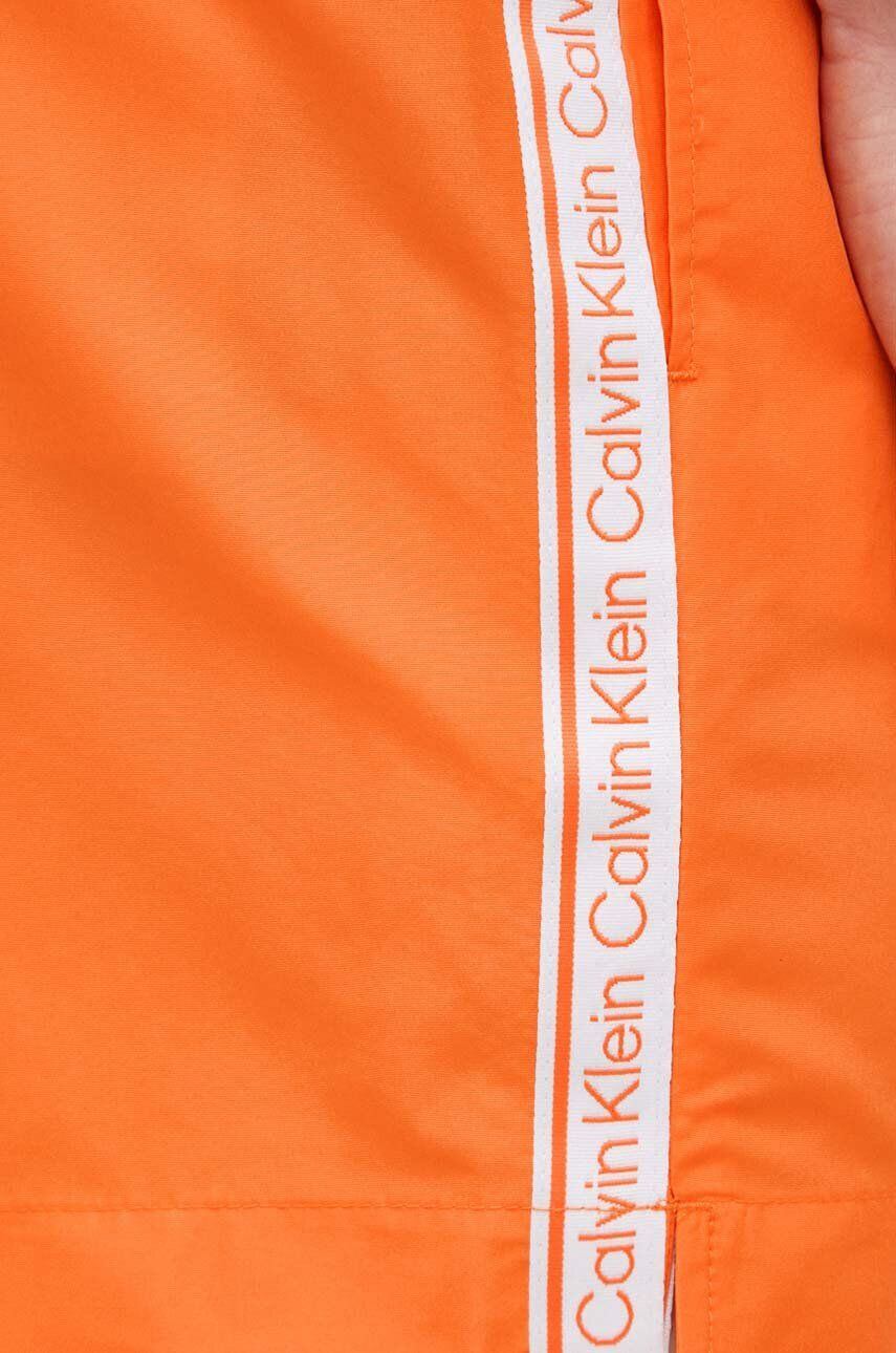 Calvin Klein Plavkové šortky oranžová farba - Pepit.sk