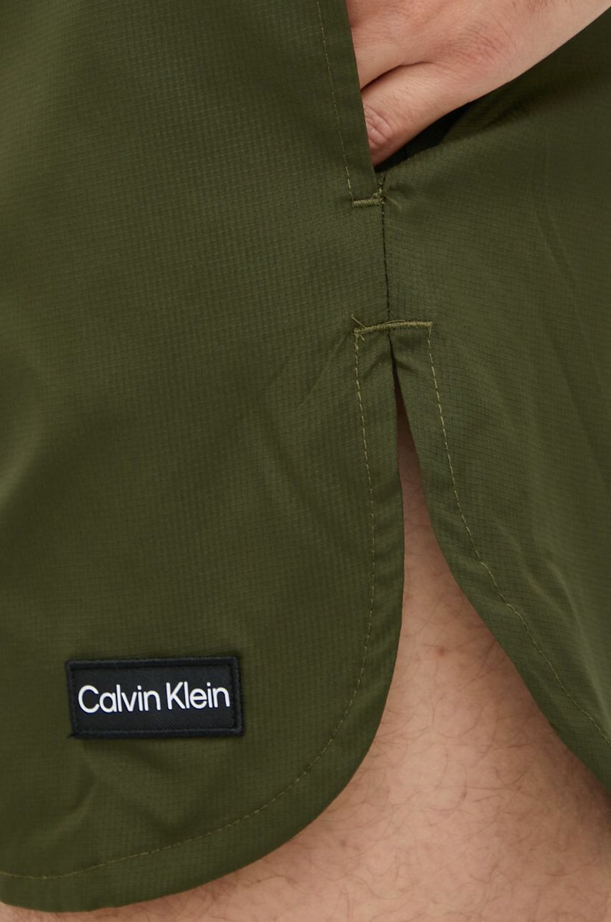 Calvin Klein Plavkové šortky zelená farba - Pepit.sk