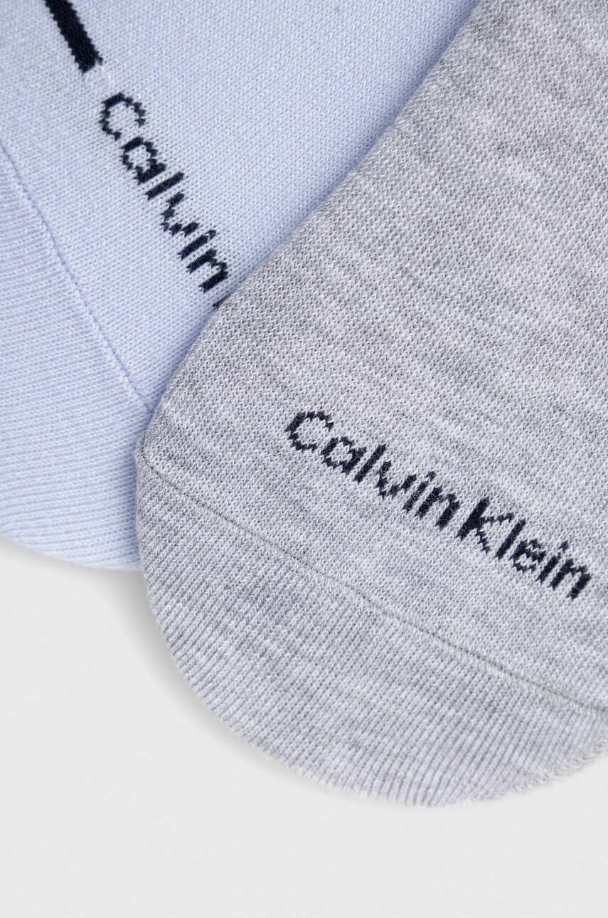 Calvin Klein Ponožky 2-pak pánske šedá farba - Pepit.sk