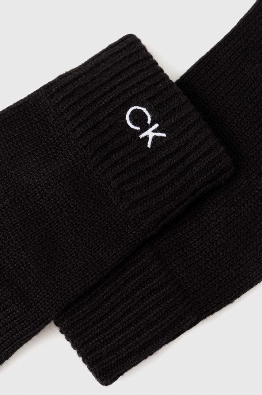 Calvin Klein Rukavice s prímesou kašmíru - Pepit.sk