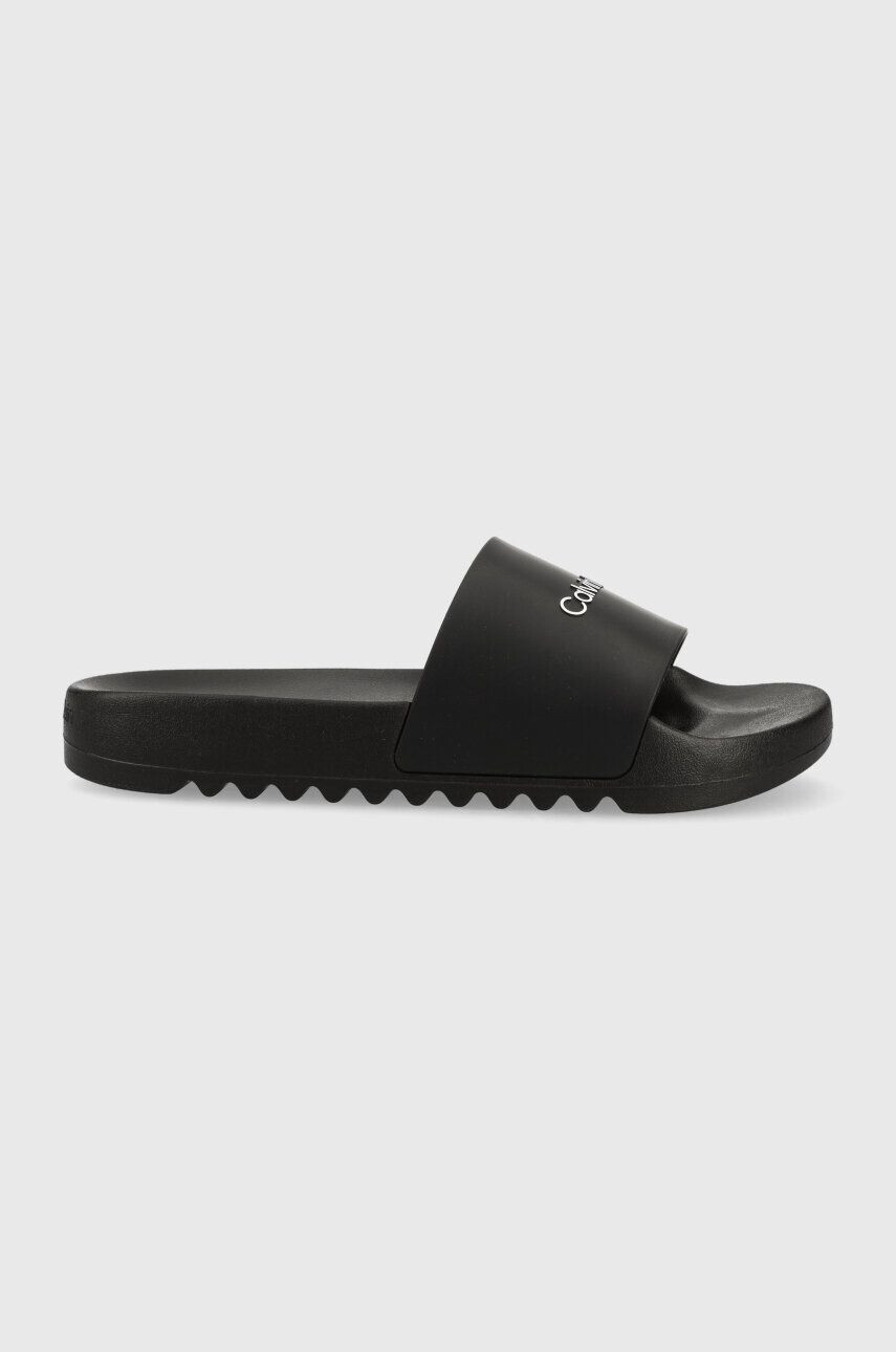 Calvin Klein Šľapky CHUNCKY POOL SLIDE R pánske čierna farba HM0HM01063 - Pepit.sk