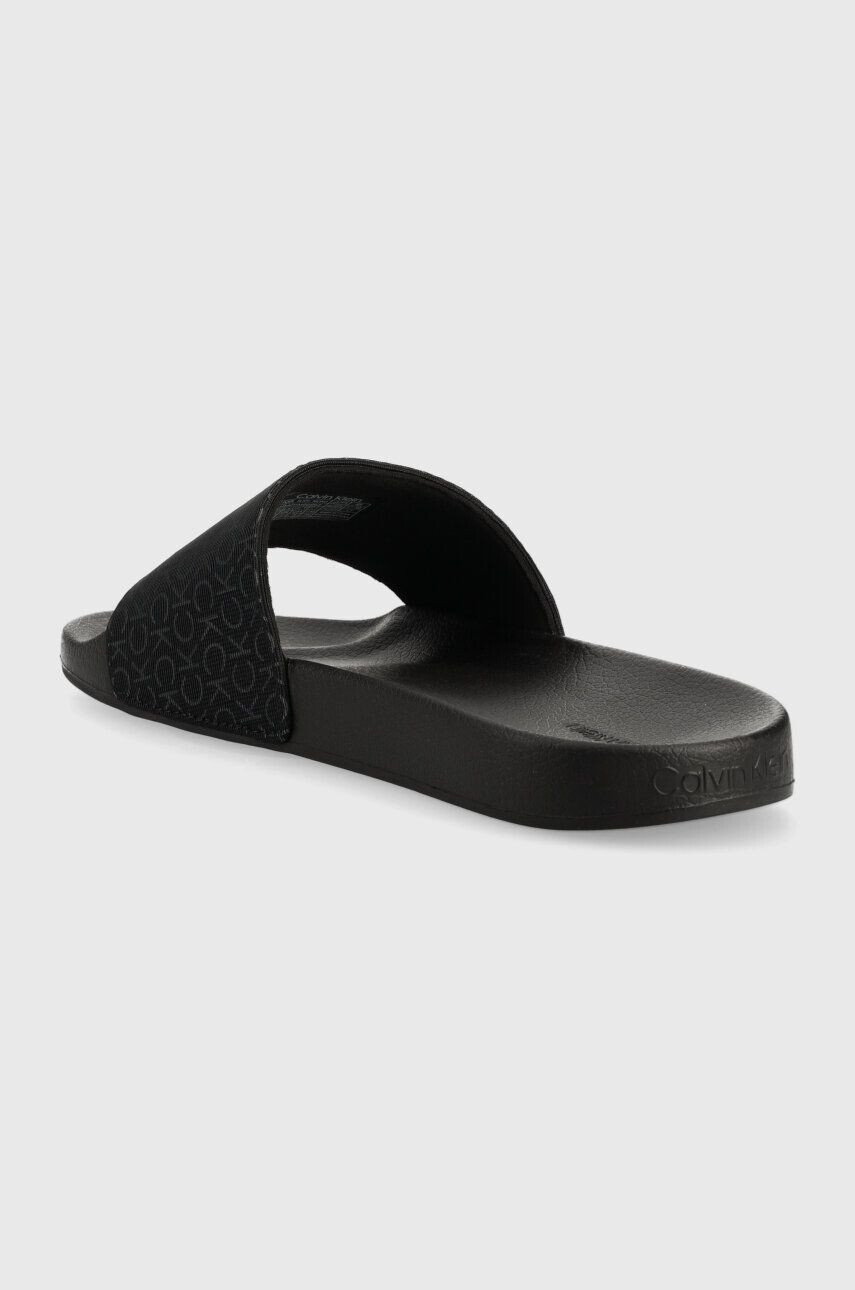 Calvin Klein Šľapky POOL SLIDE MONO pánske čierna farba HM0HM00963 - Pepit.sk