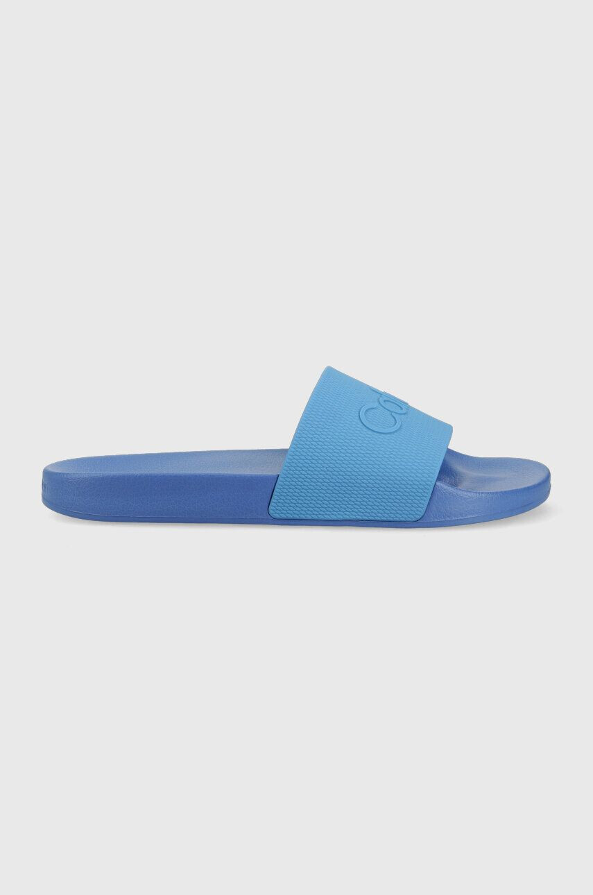 Calvin Klein Šľapky POOL SLIDE RUBBER pánske čierna farba HM0HM01062 - Pepit.sk