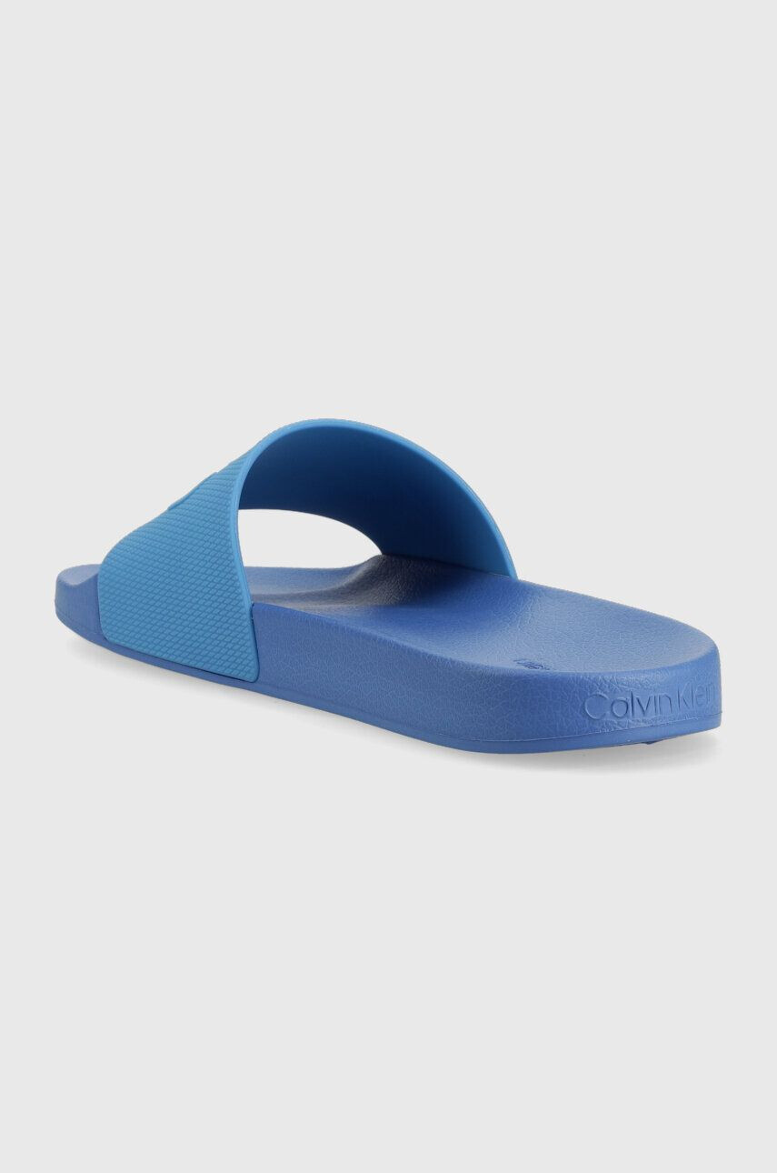 Calvin Klein Šľapky POOL SLIDE RUBBER pánske čierna farba HM0HM01062 - Pepit.sk