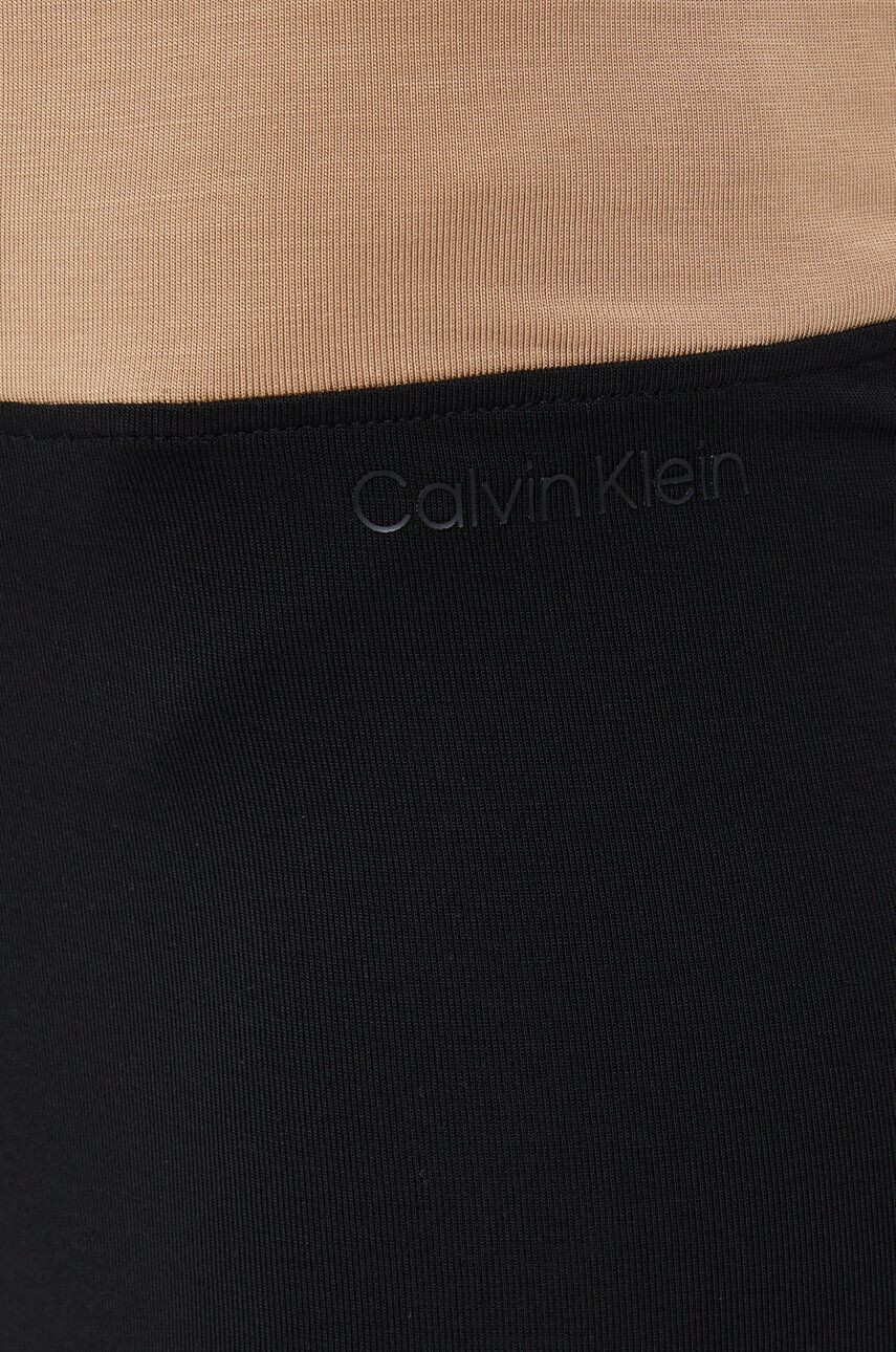 Calvin Klein Sukňa čierna farba maxi rovný strih - Pepit.sk