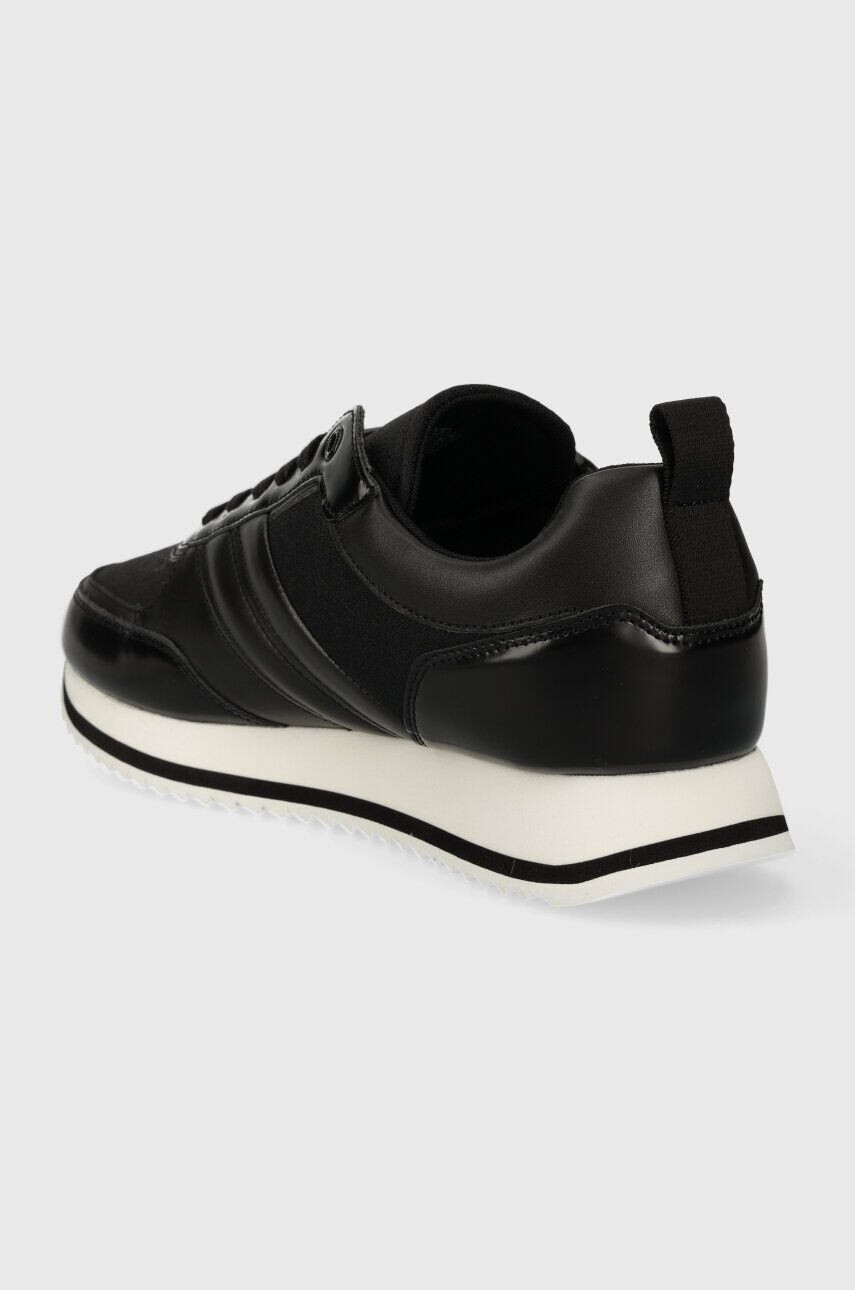 Calvin Klein Tenisky LOW TOP LACE UP JAQ MONO čierna farba HM0HM01343 - Pepit.sk