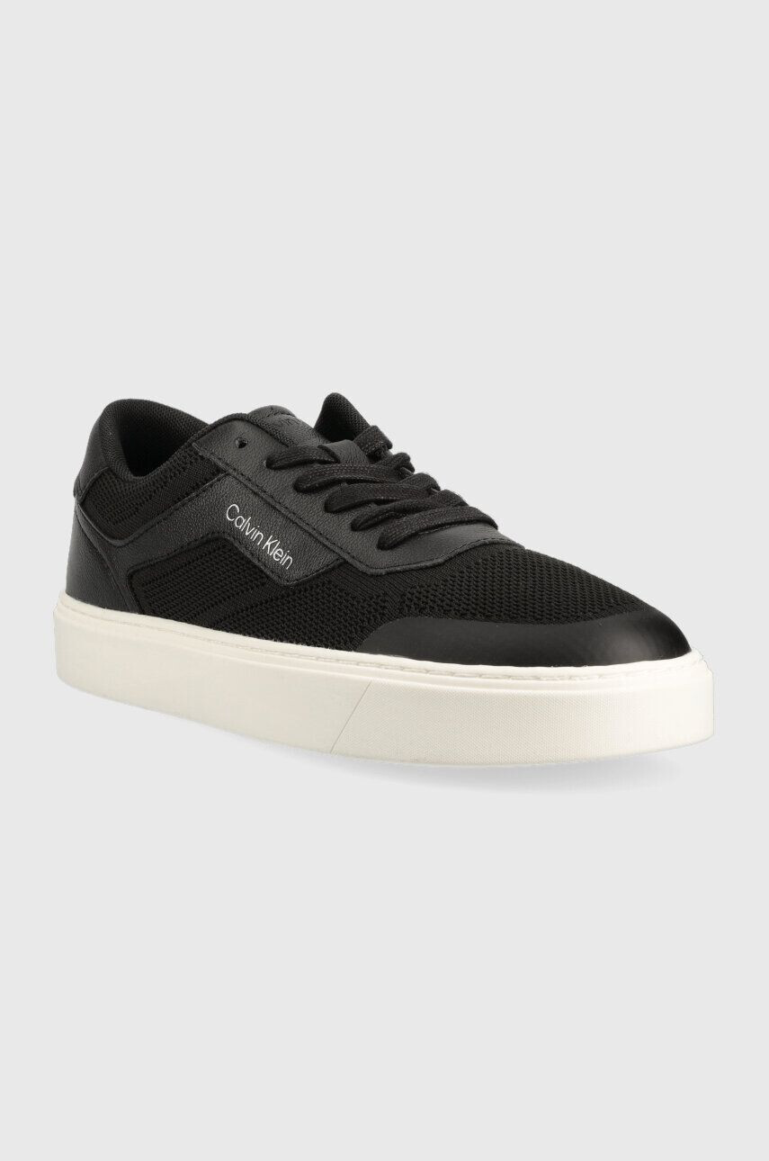 Calvin Klein Tenisky LOW TOP LACE UP KNIT čierna farba HM0HM00922 - Pepit.sk