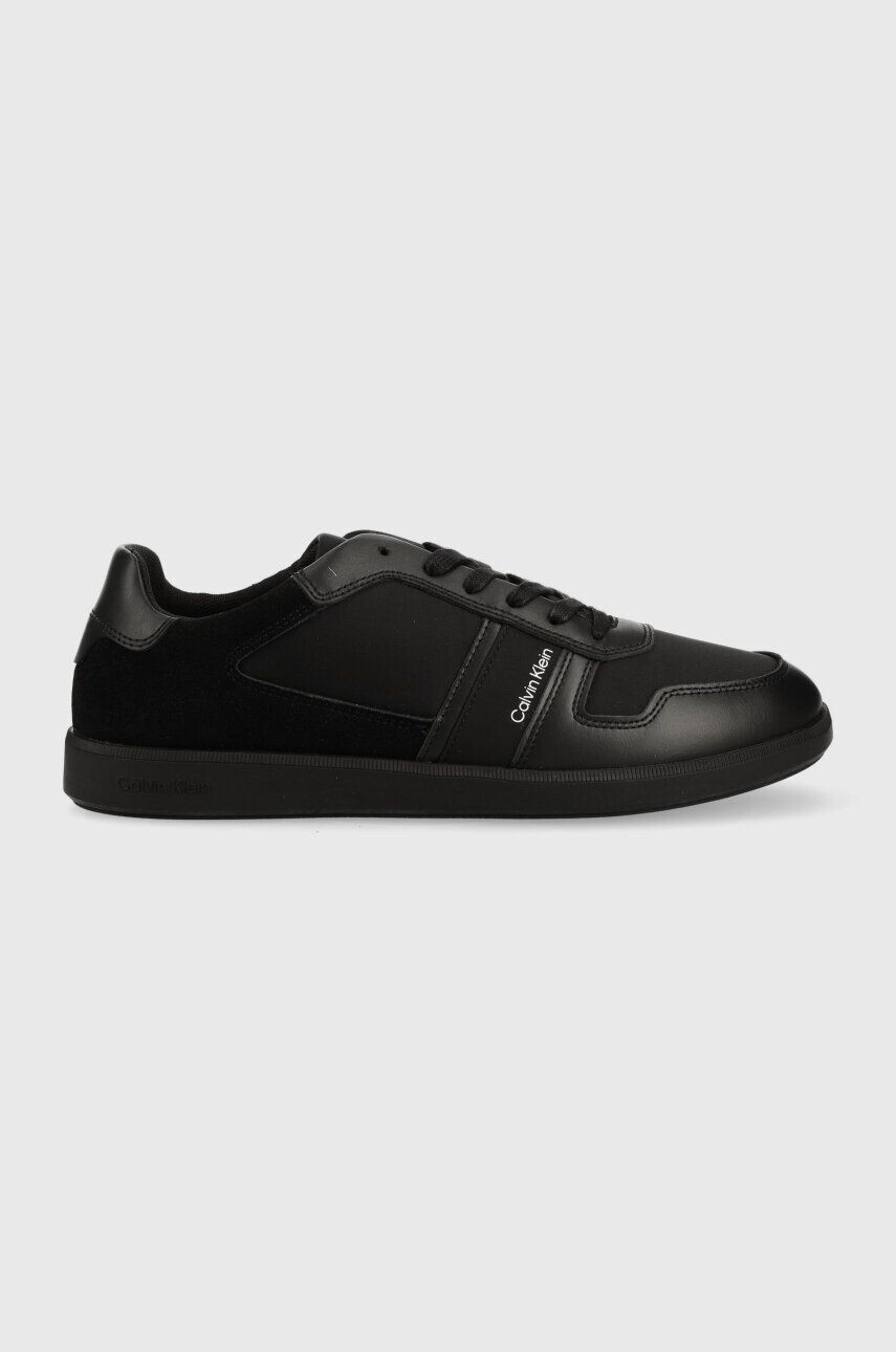 Calvin Klein Tenisky LOW TOP LACE UP MIX čierna farba HM0HM00491 - Pepit.sk