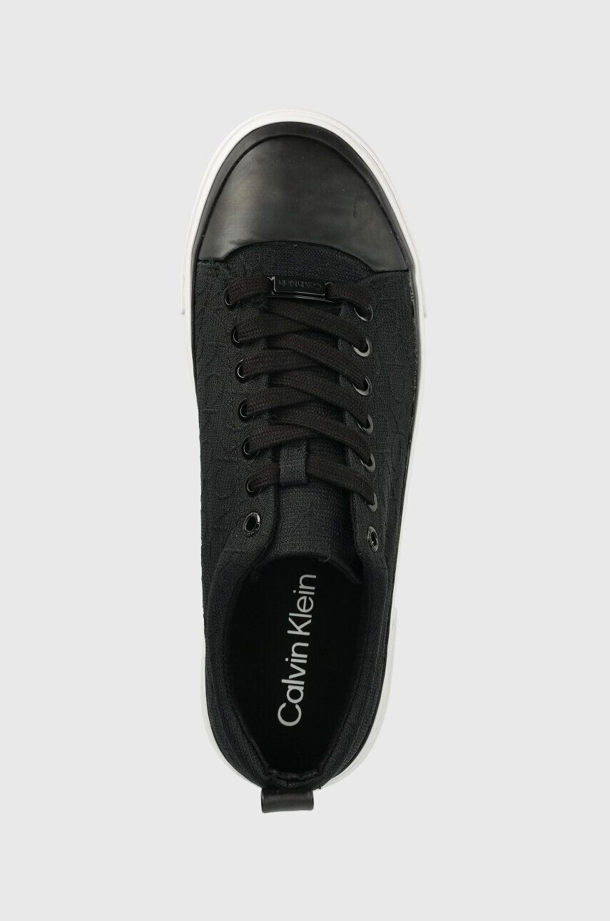 Calvin Klein Tenisky VULC LACE UP - MONO dámske biela farba HW0HW01777 - Pepit.sk