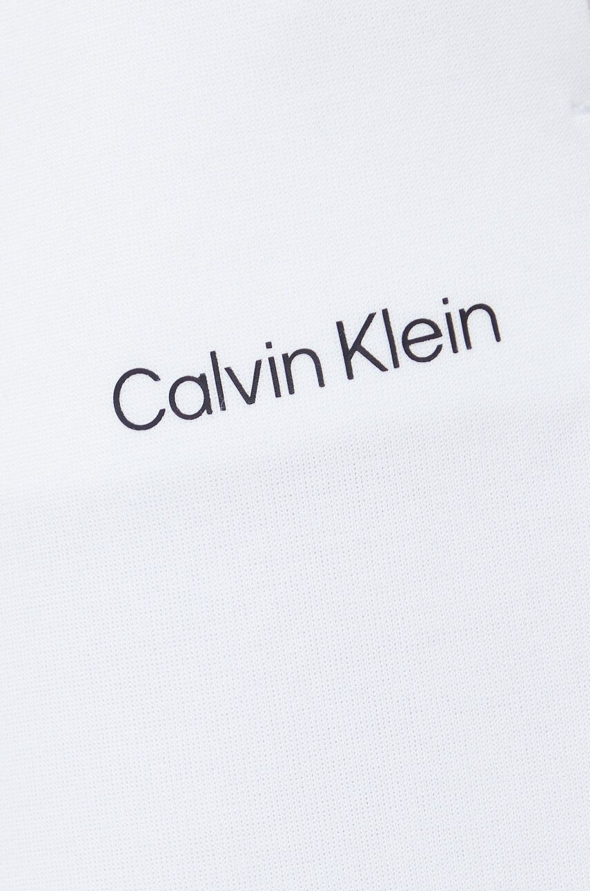 Calvin Klein Tepláky dámske hnedá farba jednofarebné - Pepit.sk