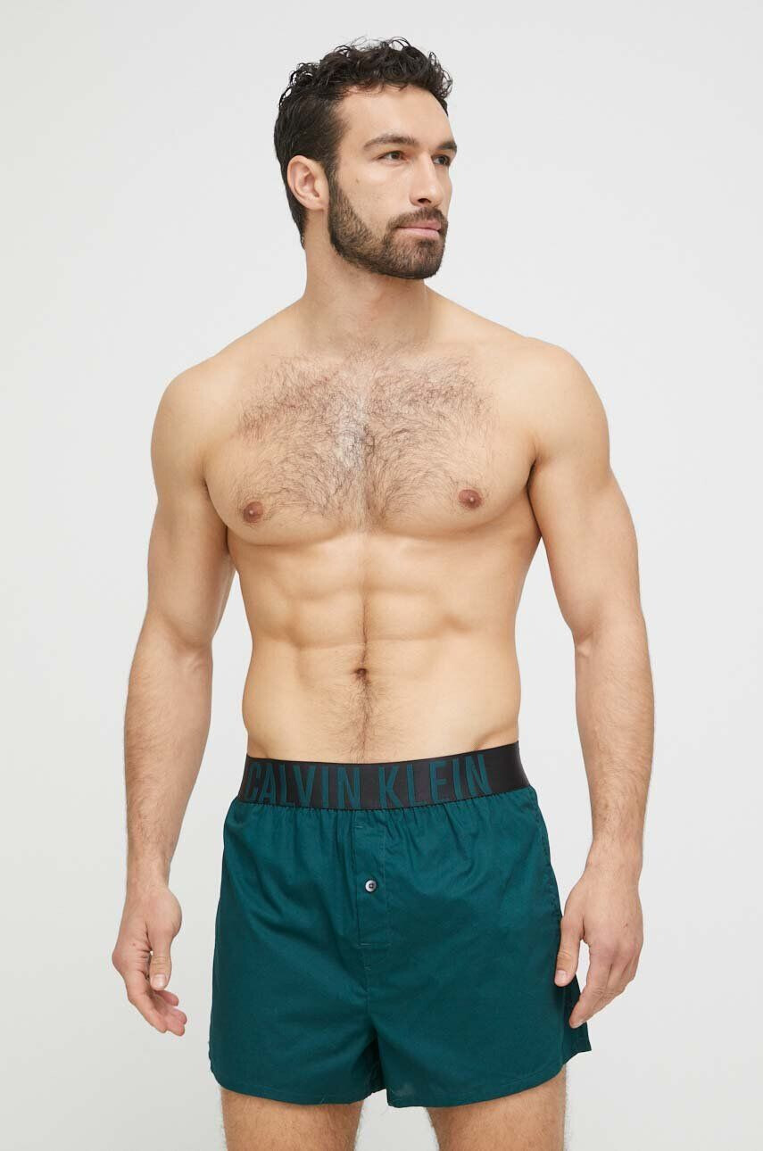 Calvin Klein Underwear Bavlnené boxerky 2-pak čierna farba - Pepit.sk