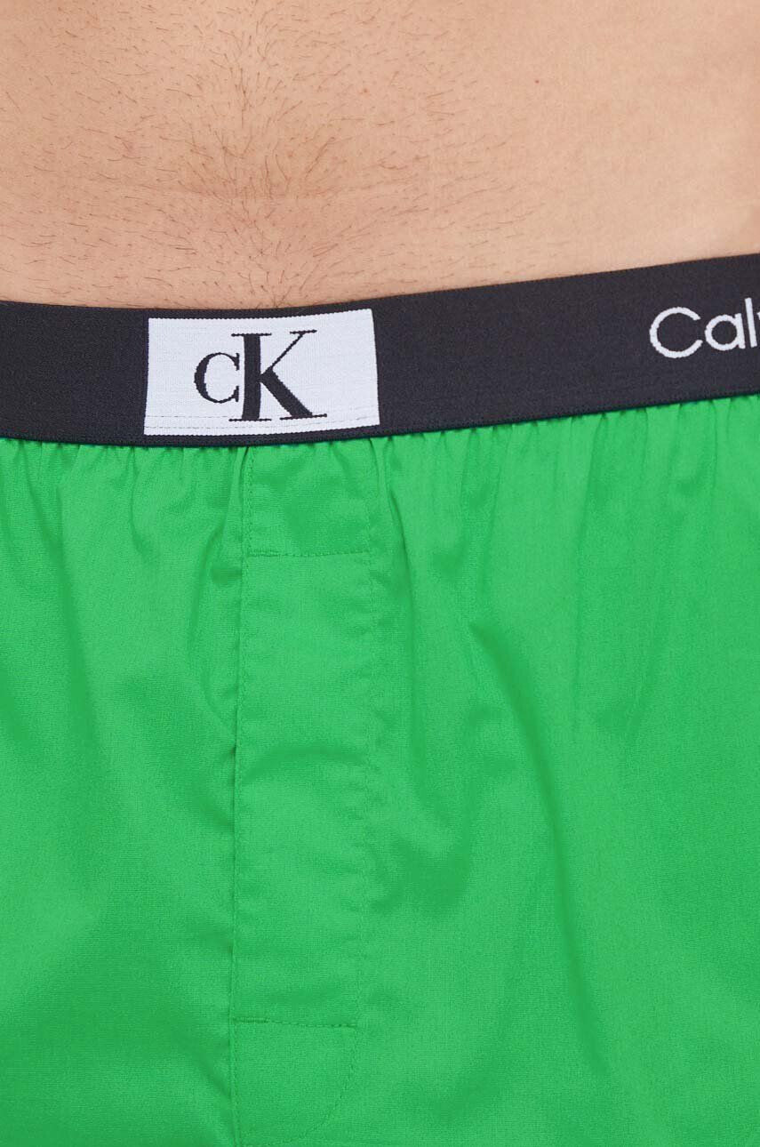 Calvin Klein Underwear Bavlnené boxerky 3-pak zelená farba - Pepit.sk