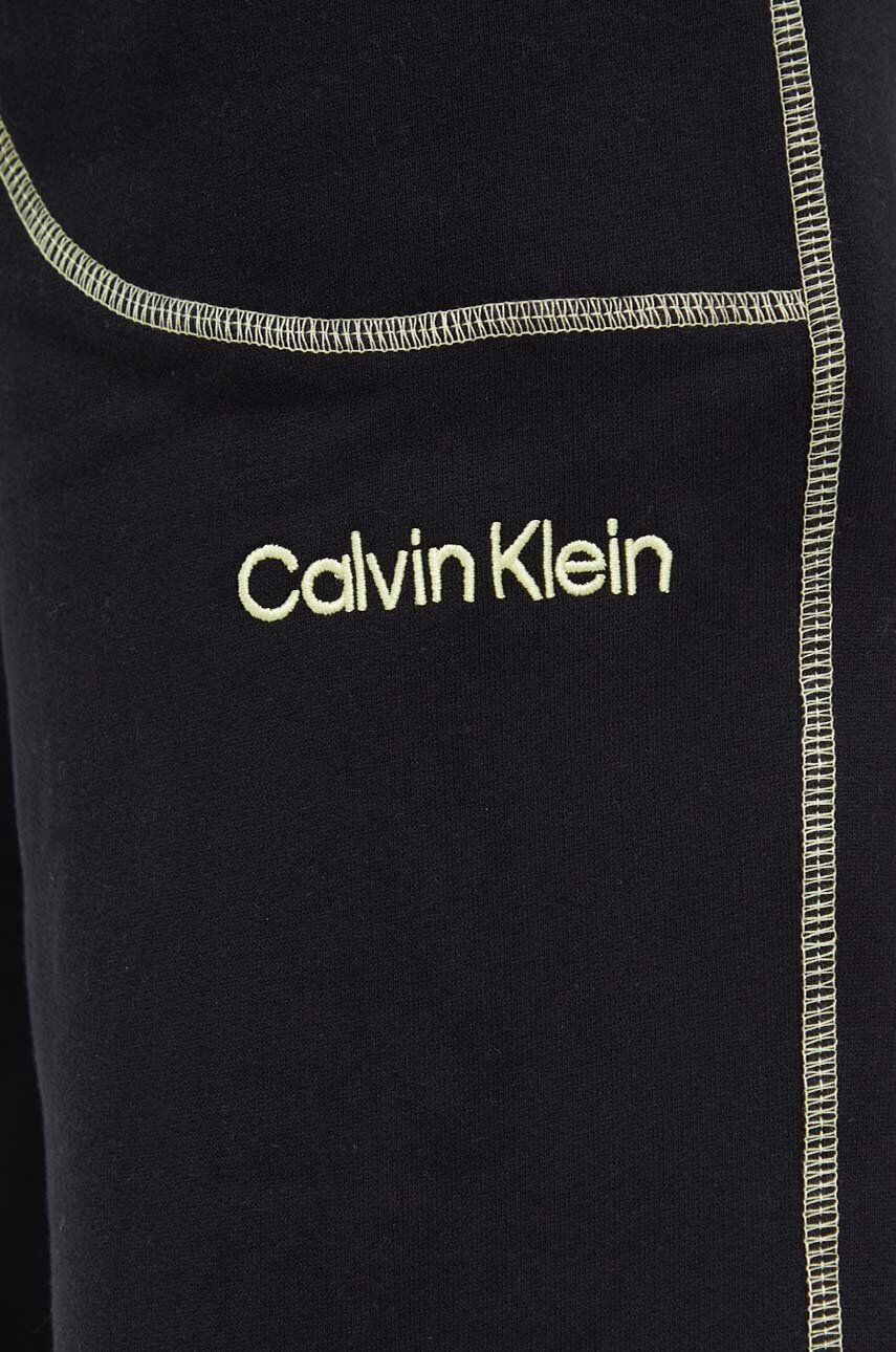 Calvin Klein Underwear Bavlnené pyžamové nohavice čierna farba bavlnená - Pepit.sk