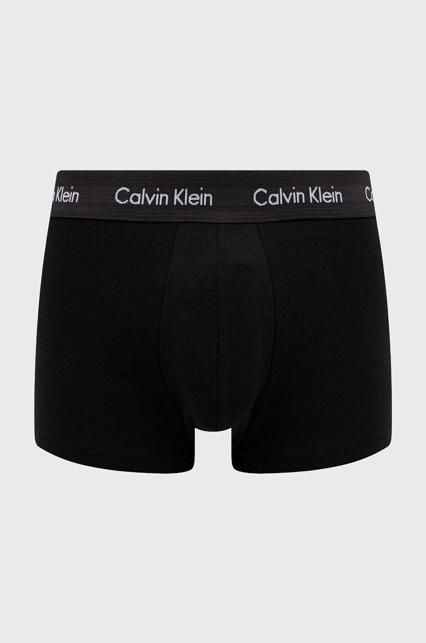 Calvin Klein Underwear Boxerky 3-pak pánske čierna farba - Pepit.sk