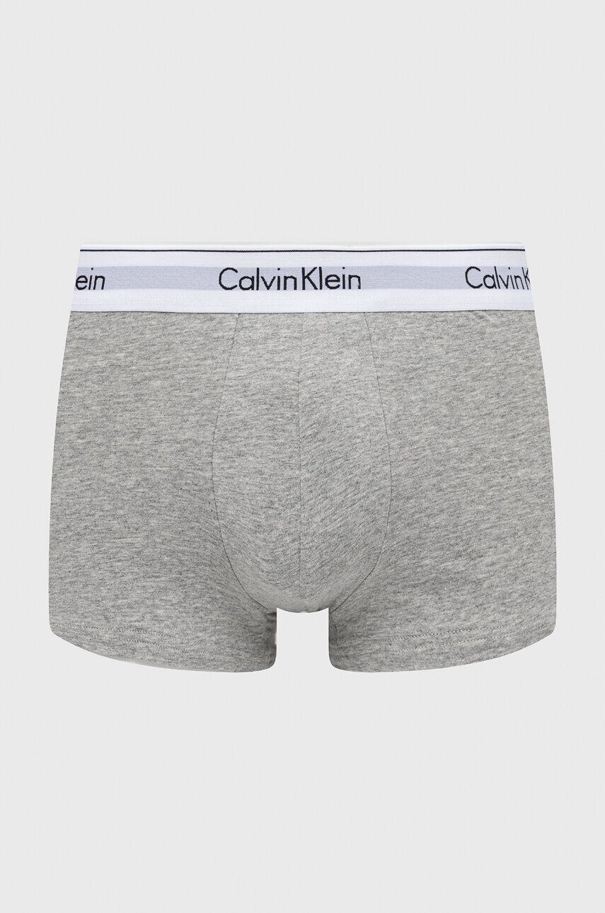 Calvin Klein Underwear Boxerky 3-pak pánske červená farba - Pepit.sk