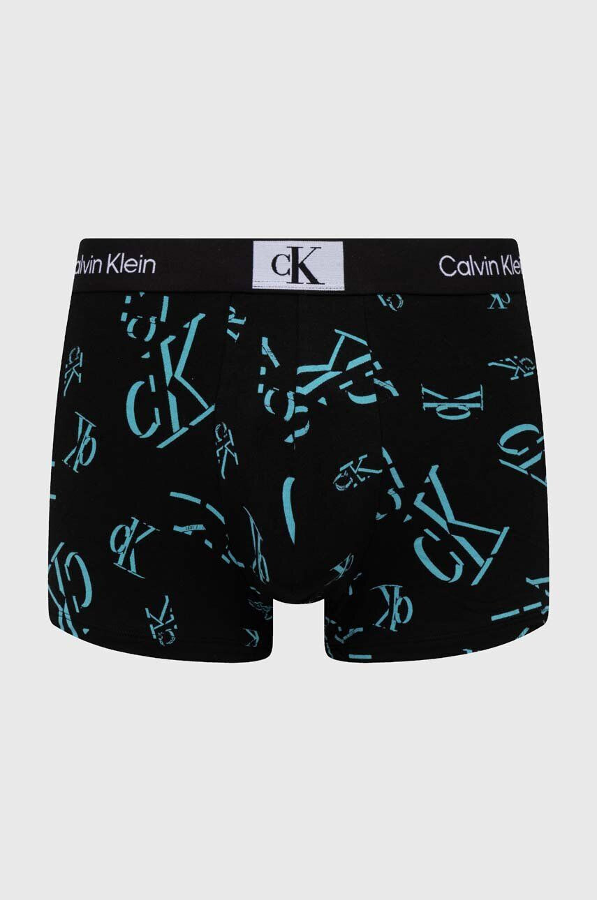 Calvin Klein Underwear Boxerky 3-pak pánske tyrkysová farba - Pepit.sk