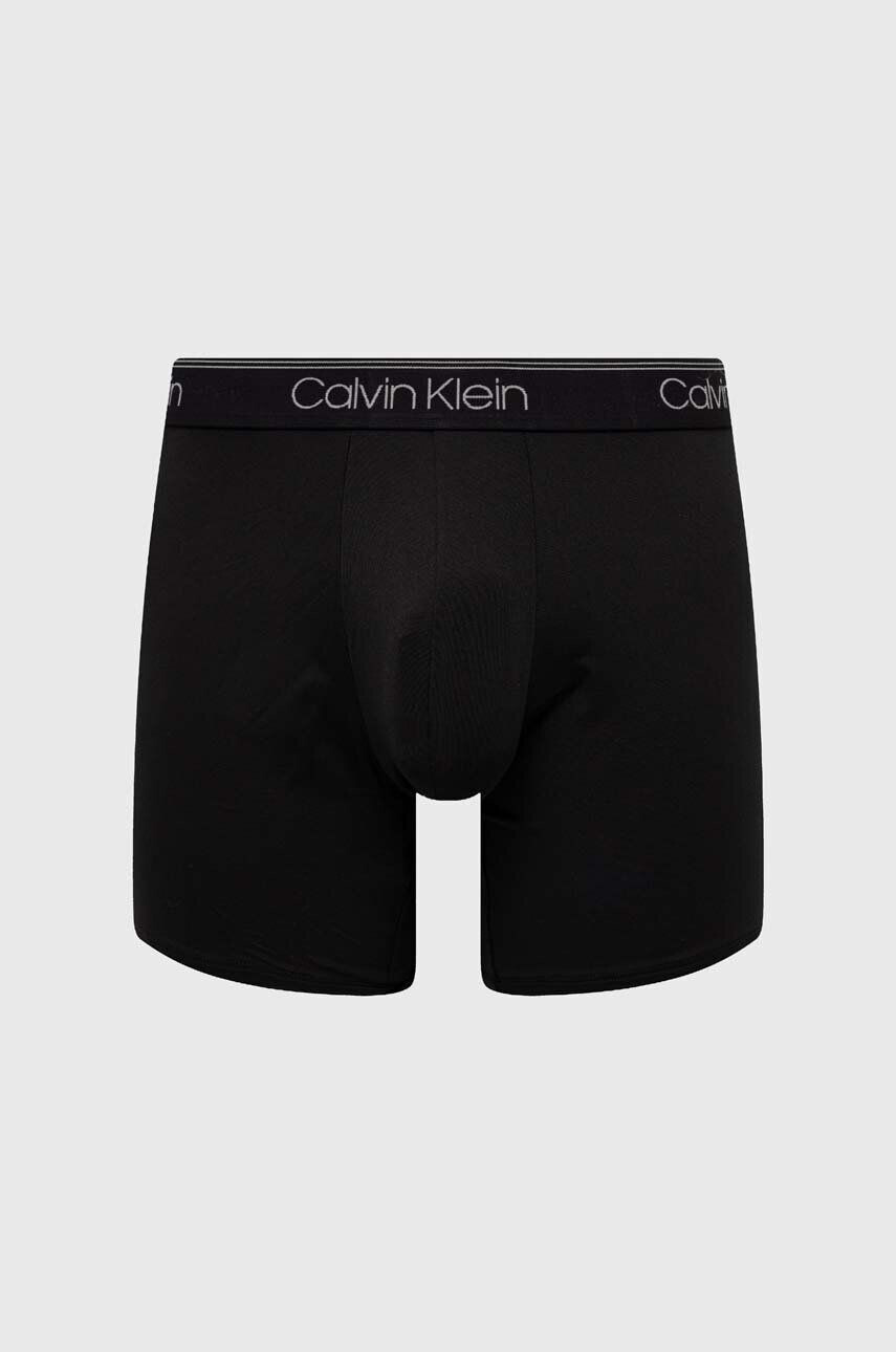 Calvin Klein Underwear Boxerky 3-pak pánske čierna farba - Pepit.sk