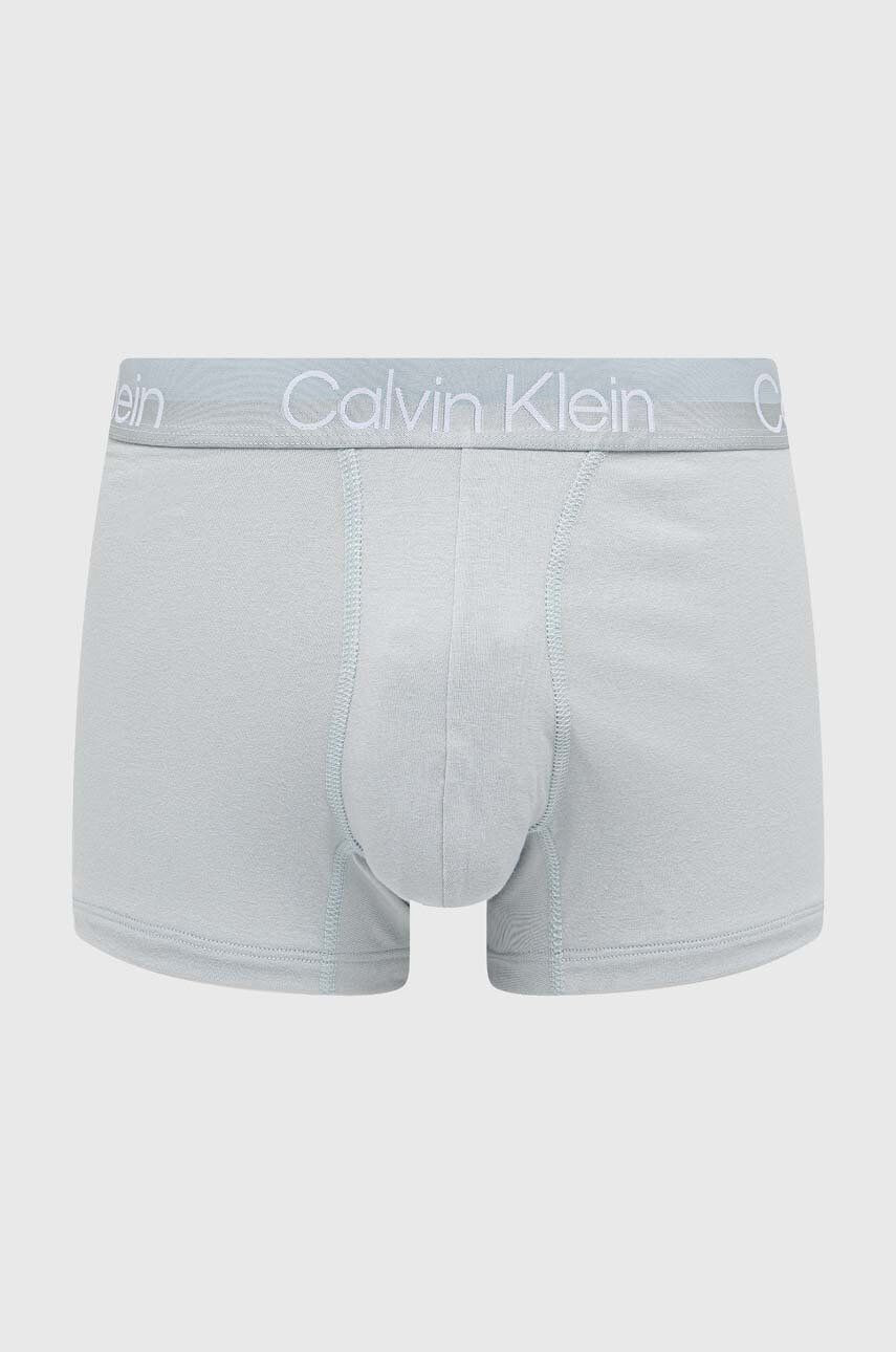 Calvin Klein Underwear Boxerky 3-pak pánske zelená farba - Pepit.sk