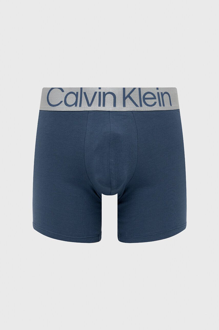 Calvin Klein Underwear Boxerky 3-pak pánske červená farba - Pepit.sk