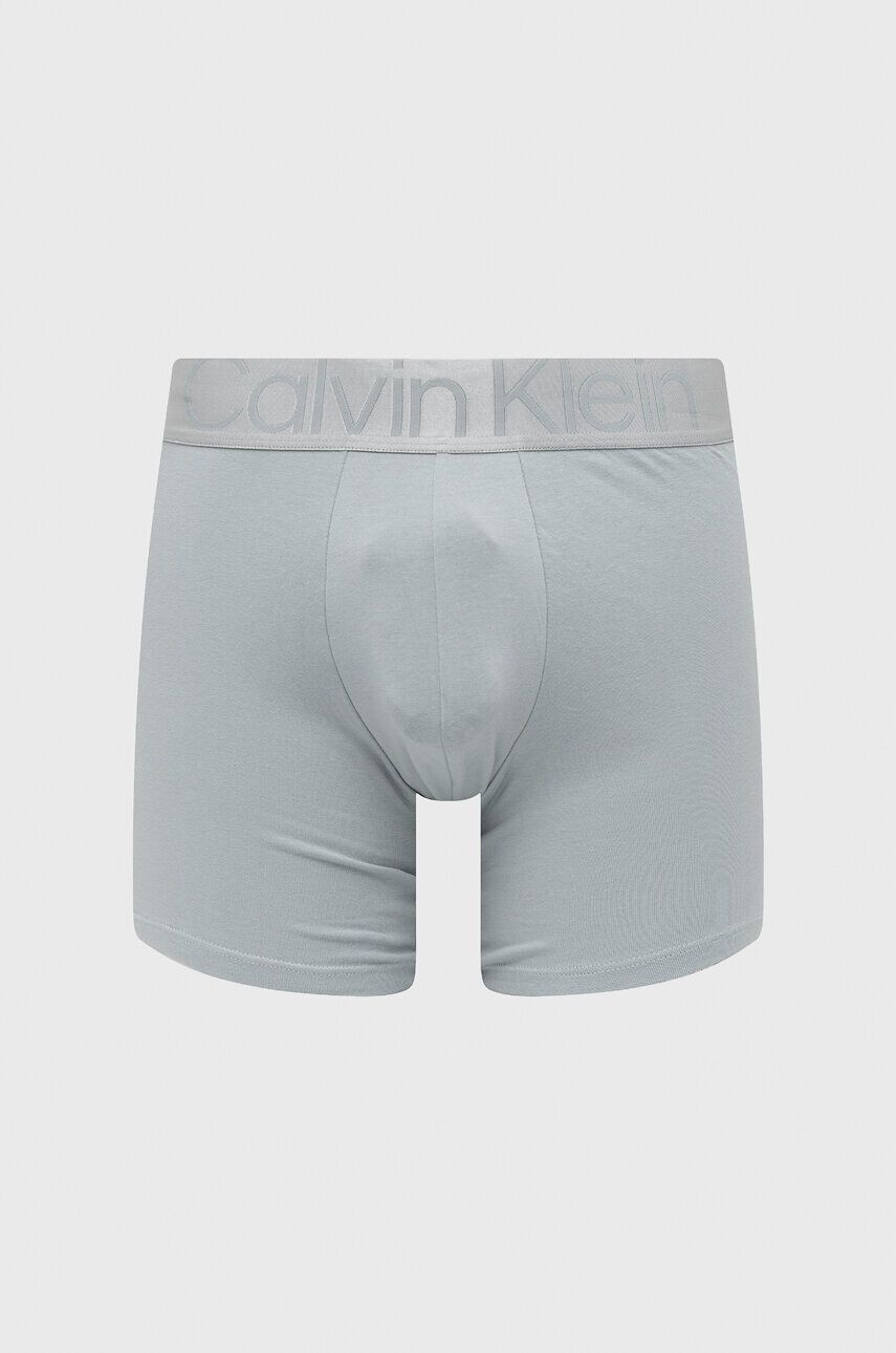 Calvin Klein Underwear Boxerky 3-pak pánske červená farba - Pepit.sk