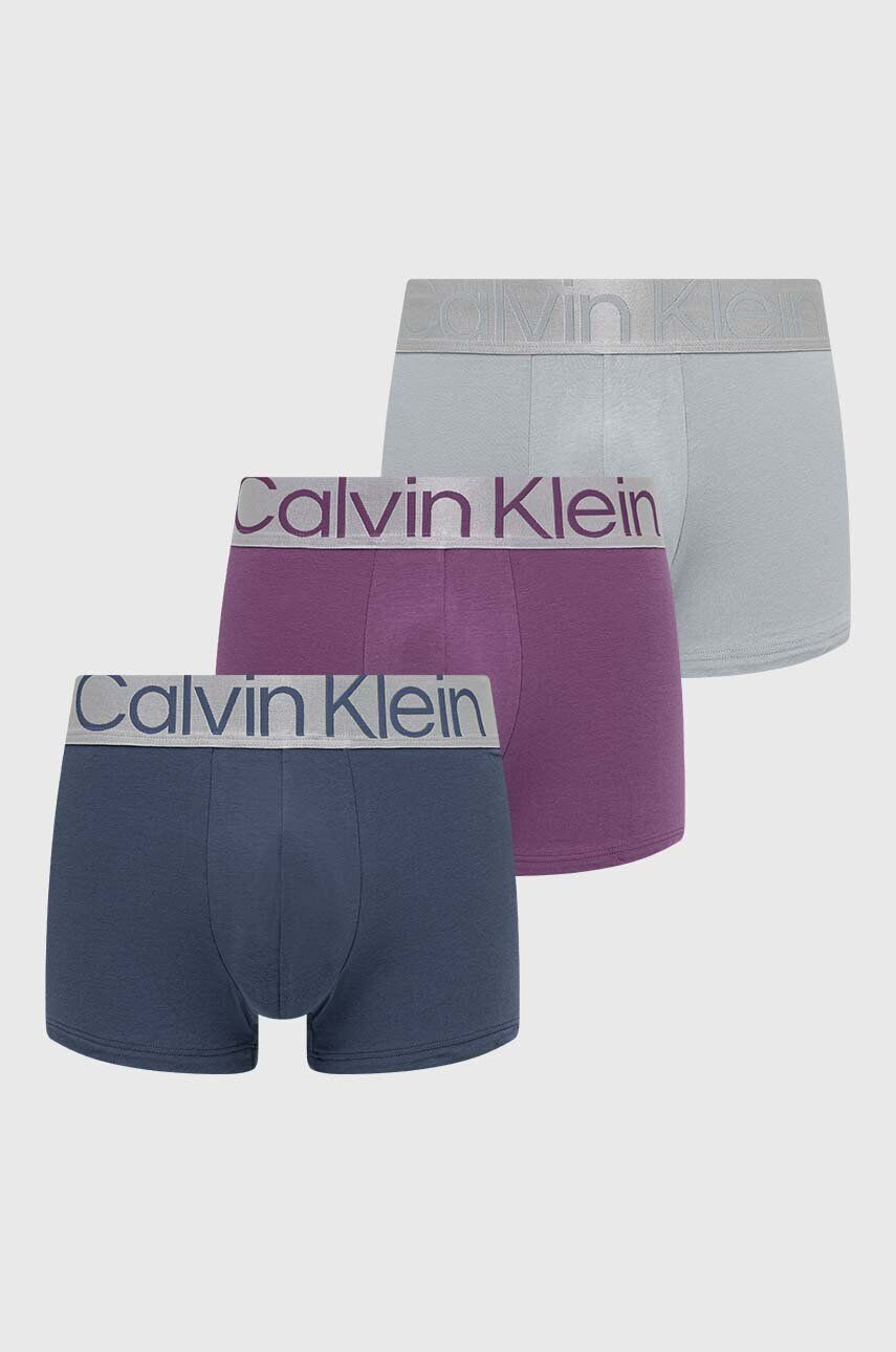 Calvin Klein Underwear Boxerky 3-pak pánske čierna farba - Pepit.sk