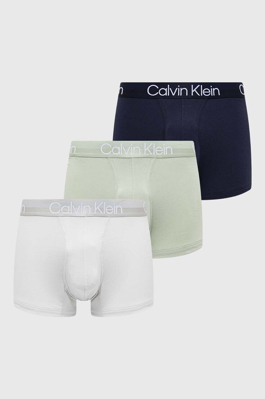 Calvin Klein Underwear Boxerky 3-pak pánske šedá farba - Pepit.sk