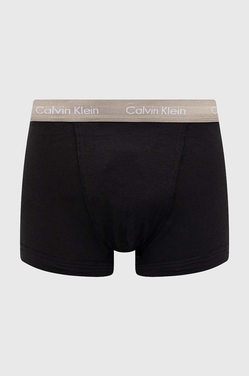 Calvin Klein Underwear Boxerky 3-pak pánske čierna farba - Pepit.sk