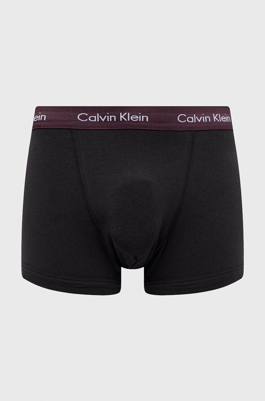 Calvin Klein Underwear Boxerky 3-pak pánske čierna farba - Pepit.sk