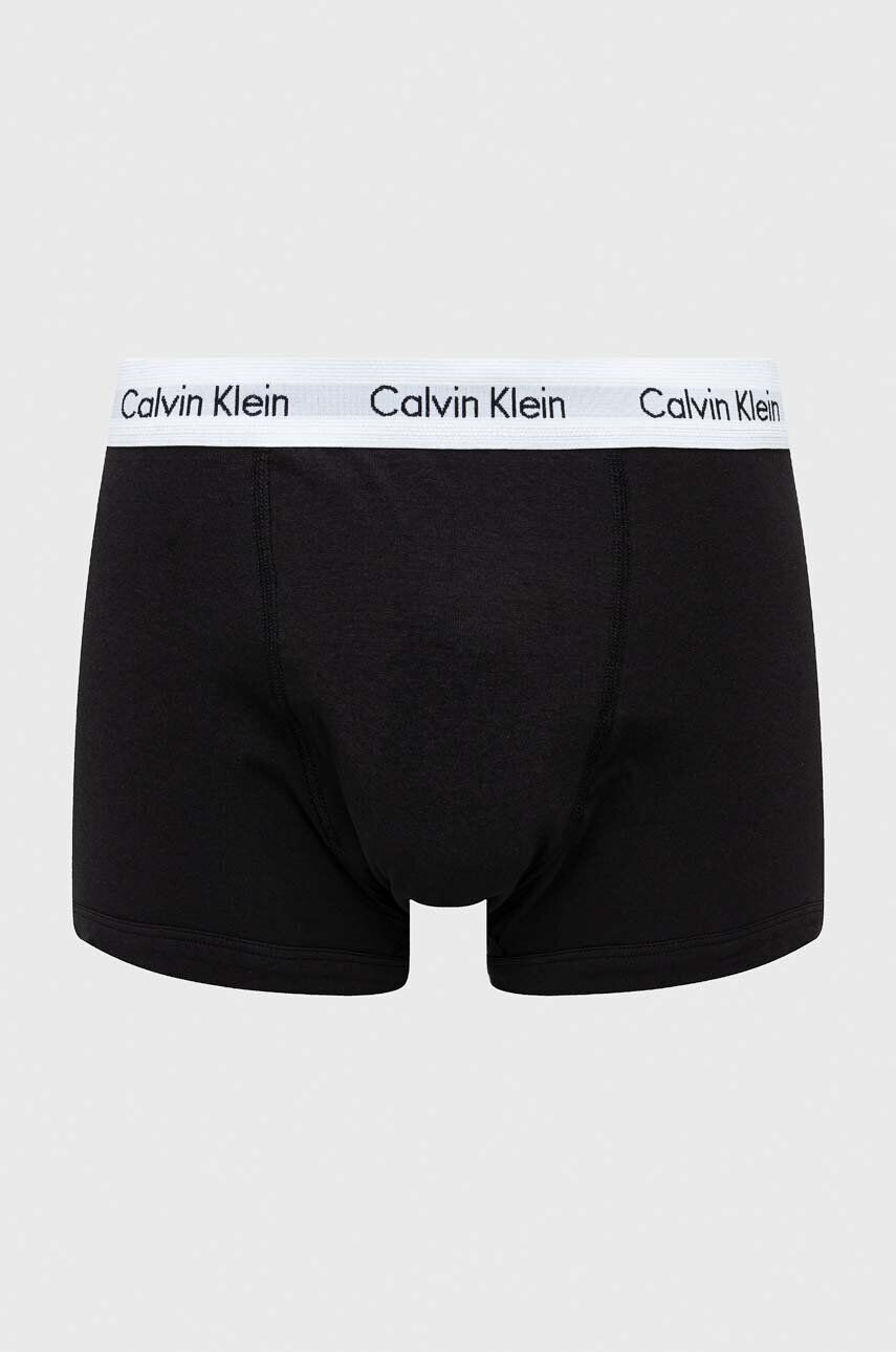 Calvin Klein Underwear Boxerky 3-pak pánske bordová farba - Pepit.sk