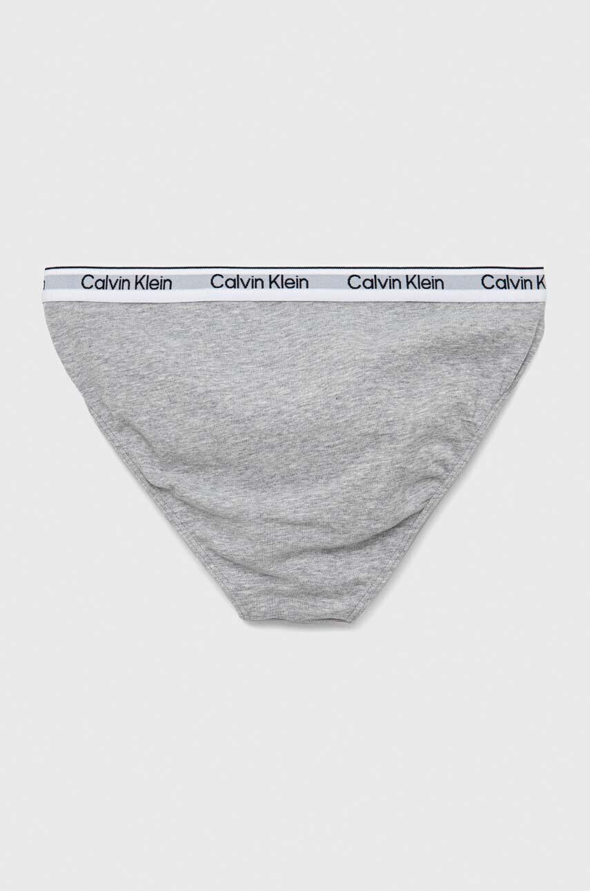 Calvin Klein Underwear Detské slipy 2-pak šedá farba - Pepit.sk