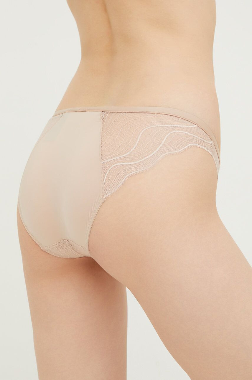 Calvin Klein Underwear Nohavičky béžová farba - Pepit.sk