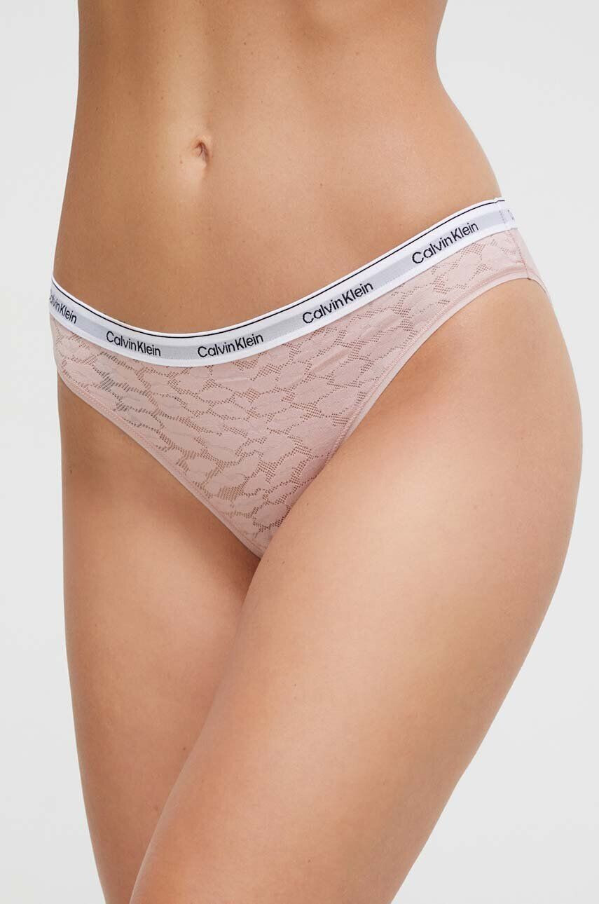 Calvin Klein Underwear Nohavičky červená farba - Pepit.sk