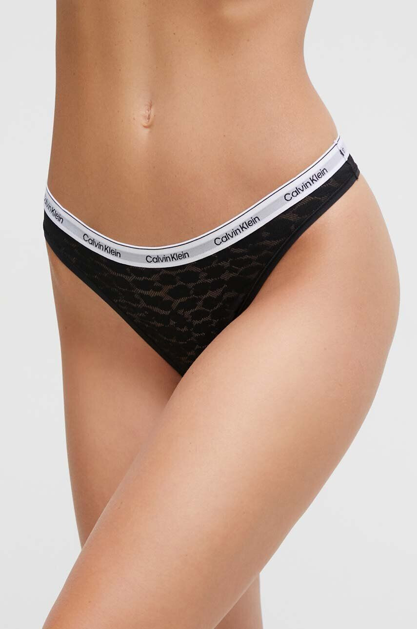 Calvin Klein Underwear Nohavičky čierna farba - Pepit.sk