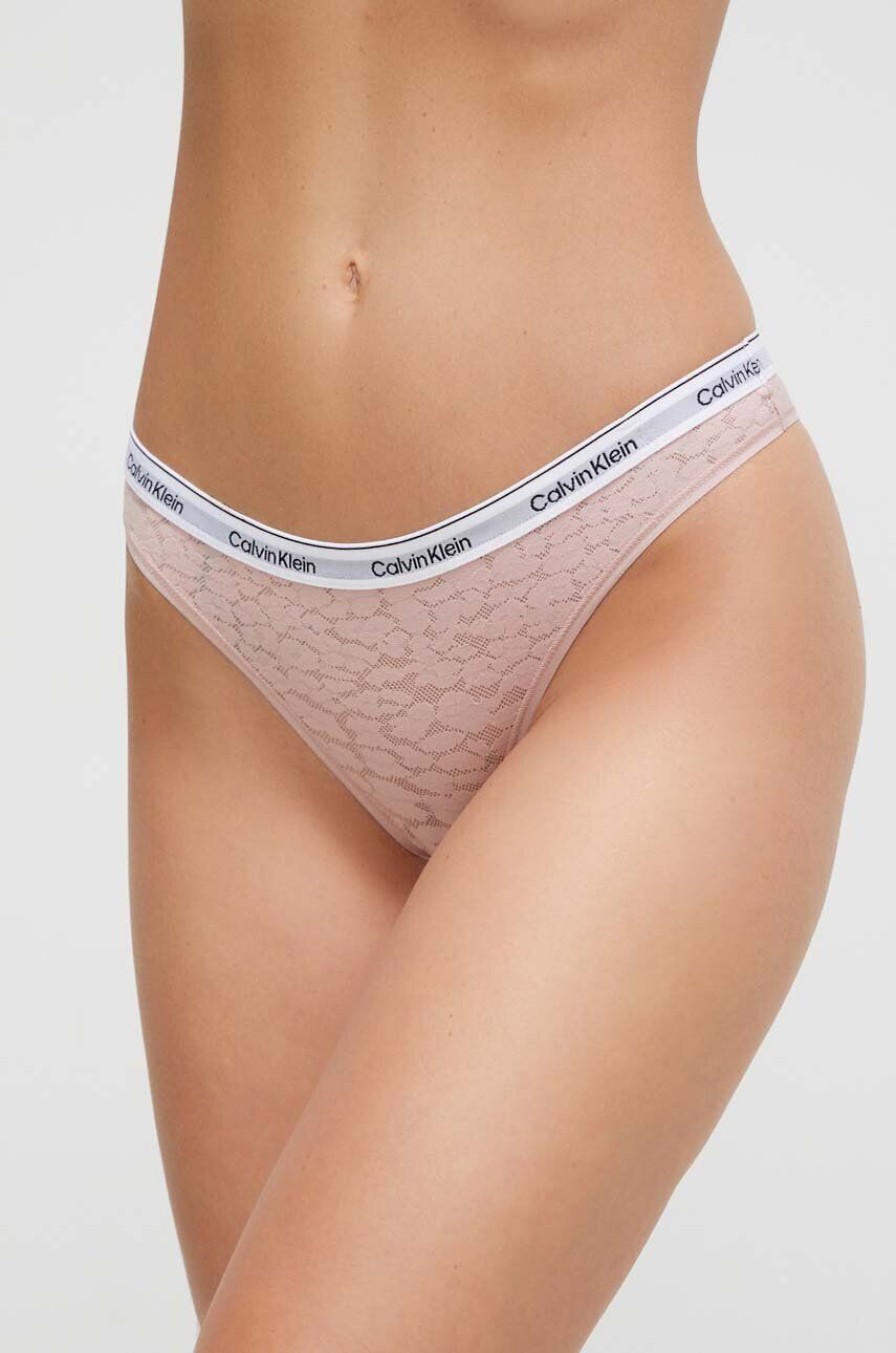 Calvin Klein Underwear Nohavičky ružová farba - Pepit.sk