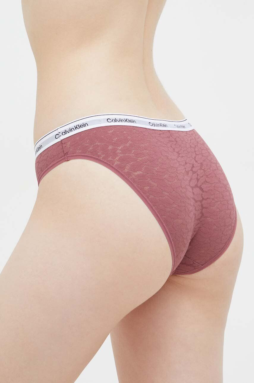 Calvin Klein Underwear Nohavičky červená farba - Pepit.sk